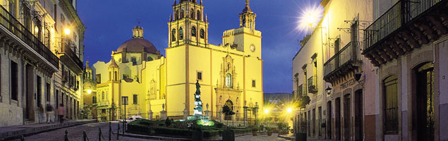Jazykové pobyty s kurzy španělštiny ve městě Guanajuato, Mexiko